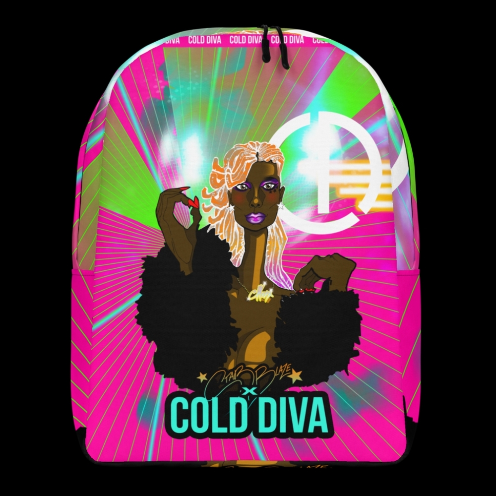 Cold Diva Backpack in Pink